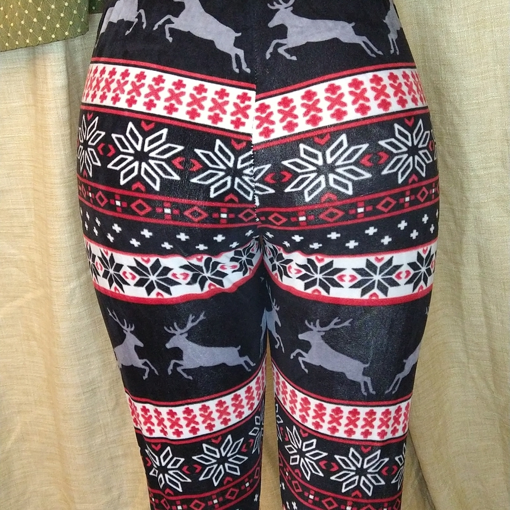 **Soft Christmas print leggings** - Picture 5 of 7